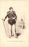 CPA Militaria Les chants du soldat par Paul Deroulede 