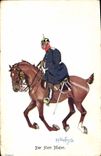 CPA Militaria Der Herr Major 