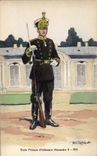 CPA Militaria Ecole militaire d'infanterie Alexandre II 1914 