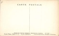 CPA Militaria Ecole militaire d'infanterie Alexandre II 1914