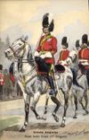 CPA Militaria Armee anglaise Royal Scots Greys 2eme Dragons 