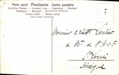 CPA Militaria Officier Aigle 