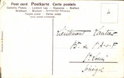 CPA Militaria Officier 