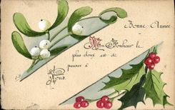 CPA Fantaisie (dessin a la main) Fleurs 