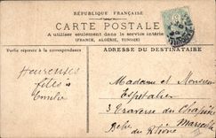 CPA Fantaisie (dessin a la main) Fleurs 