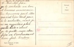 CPA Fantaisie (dessin a la main) Fleurs 