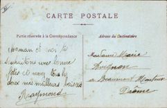 CPA Fantaisie (dessin a la main) Fleurs 