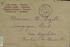 CPA Fantaisie (dessin a la main) Paysage Hirondelle 