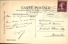 CPA Fantaisie (dessin a la main) Enfant Le tout petit Chat Chaton 