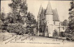 CPA Chateau de la Douye Les restes du grand Hotel Bethisy Saint Pierre 