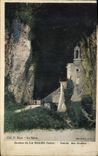 CPA Grotte Grottes de la Balme Isere Entree des grottes 