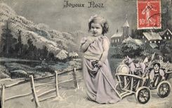 CPA Fantaisie Enfant Poupee  