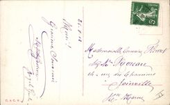 CPA Fantaisie Enfant Poupee Oies 