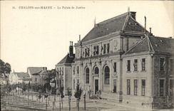 CPA Palais de justice Chalons sur Marne  