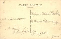 CPA Palais de justice Clamecy 