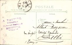 CPA Bateau de Guerre Le Charles Martel Cuirasse de 1ere classe 