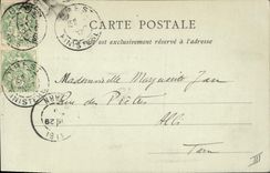 CPA Bateau de Guerre Le Charles Martel  