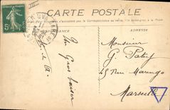 CPA Bateau de Guerre Le Charles Martel Cuirasse d'escadre 