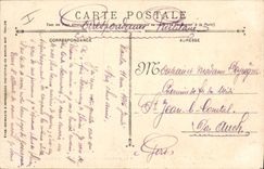 CPA Bateau de Guerre Courbet Cuirasse a turbines 