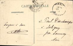 CPA Bateau de Guerre Le Conde Croiseur d'escadre Cuirasse 