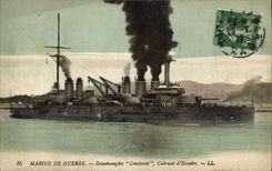 CPA Bateau de Guerre Dreadnoughts Condorcet Cuirasse d'escadre 