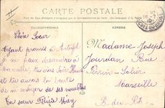 CPA Bateau de Guerre Carnot Cuirasse a tourelles 