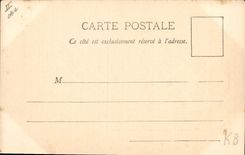 CPA Bateau de Guerre Cecille Croiseur de 1ere classe a batterie  