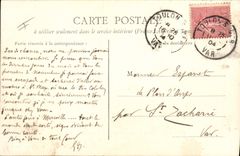 CPA Bateau de Guerre Le Chanzy Croiseur de 1ere classe 