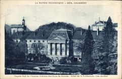 CPA Prefecture Chambery Facade Sud de l'ancien chateau de Sucs de Savoie Hotel de la Prefecture Les 