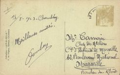 CPA Prefecture Chambery 