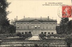 CPA Prefecture vue du Cours d'Ormesson Chalons sur Marne 