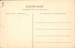 CPA Folklore Jeune fille d'Auray  