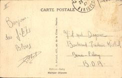 CPA Folklore Type de Vieux breton  