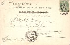 CPA Folklore Jeune homme de Quimper 