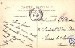 CPA Folklore Batz Paludiers en costumes de maries Mariage 