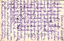 CPA Militaria Vieilles chansons morvandelles Le conscrit de Villapourcon 