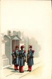 CPA Militaria La releve 