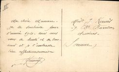 CPA Fantaisie (dessin a la main) Enfant Ballon Mongolfiere Oeuf 