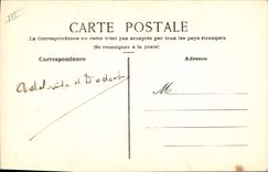 CPA Fantaisie (dessin a la main) Fleurs Hirondelle