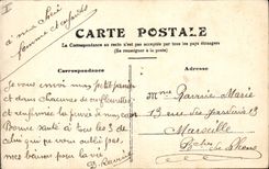 CPA Fantaisie (dessin a la main) Fleurs Porte bonheur Muguet