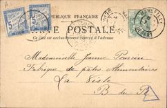 CPA Fantaisie (dessin a la main) Fleurs 