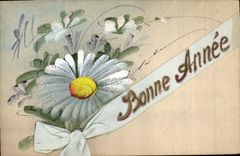 CPA Fantaisie (dessin a la main) Fleurs 