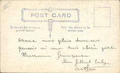 CPA Fantaisie (dessin a la main) Tour 