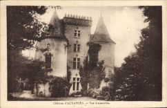CPA Chateau d'Auxances Vue d'ensemble 