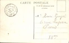 CPA Chateau de Belle rive Cezy 