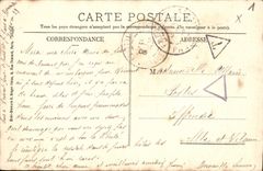 CPA Chateau Frevent Cercamp Le lac des cygnes 