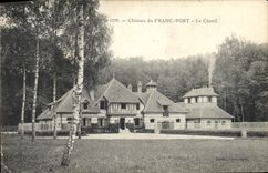 CPA Chateau du Franc Port Le chenil Chiens 
