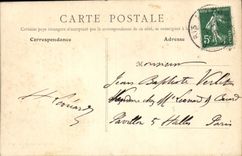 CPA Chateau Facade du Midi Flamboin Gouaix 