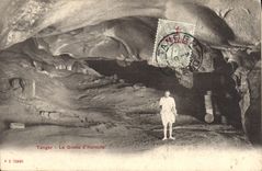 CPA Grotte d'Hercule Tanger Maroc Grottes  