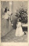 CPA Fantaisie Enfants Poupee Ange 